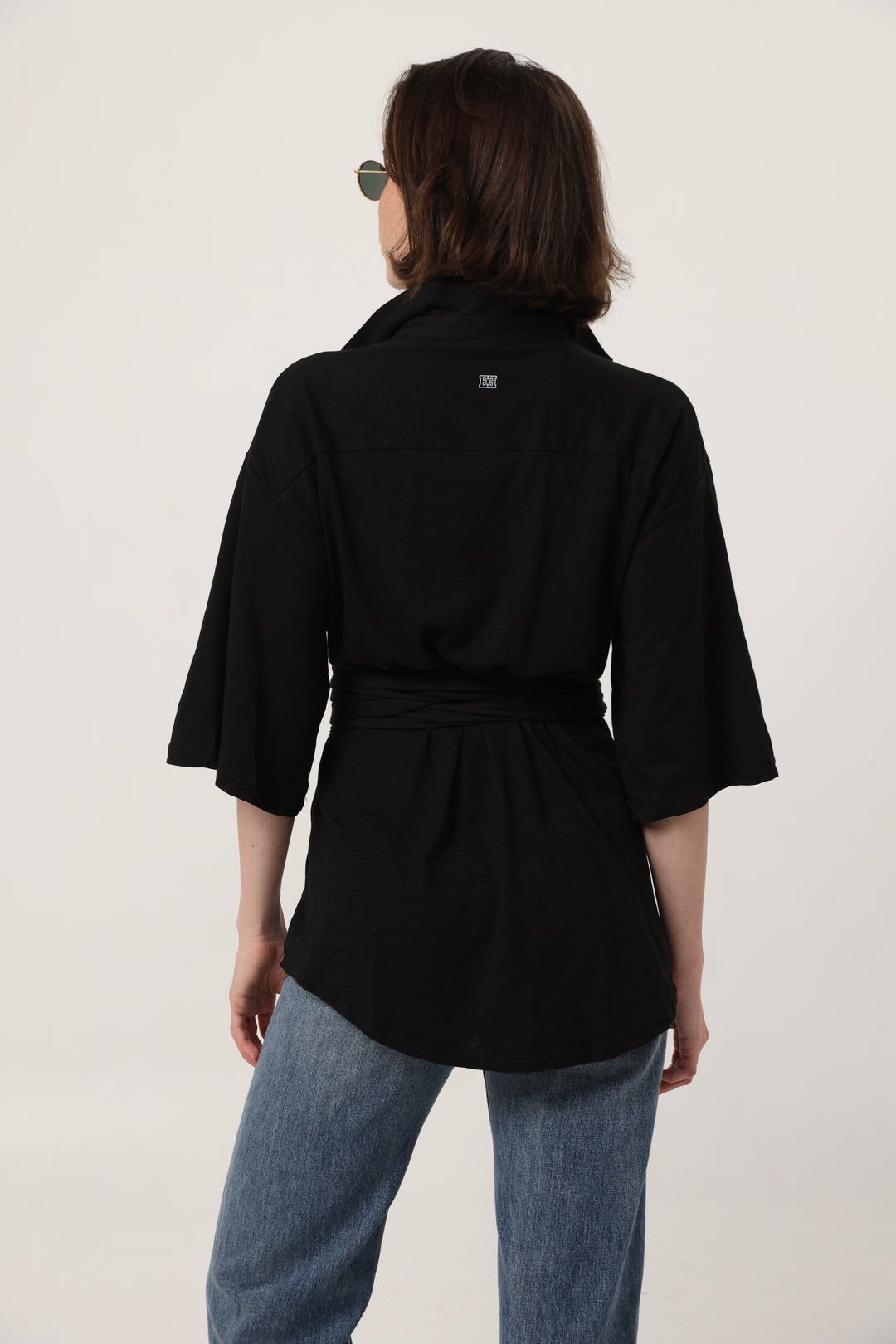 Secret Black Wrap Polo
