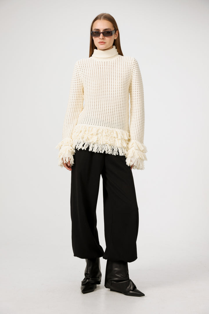 Respect Cream Jumper