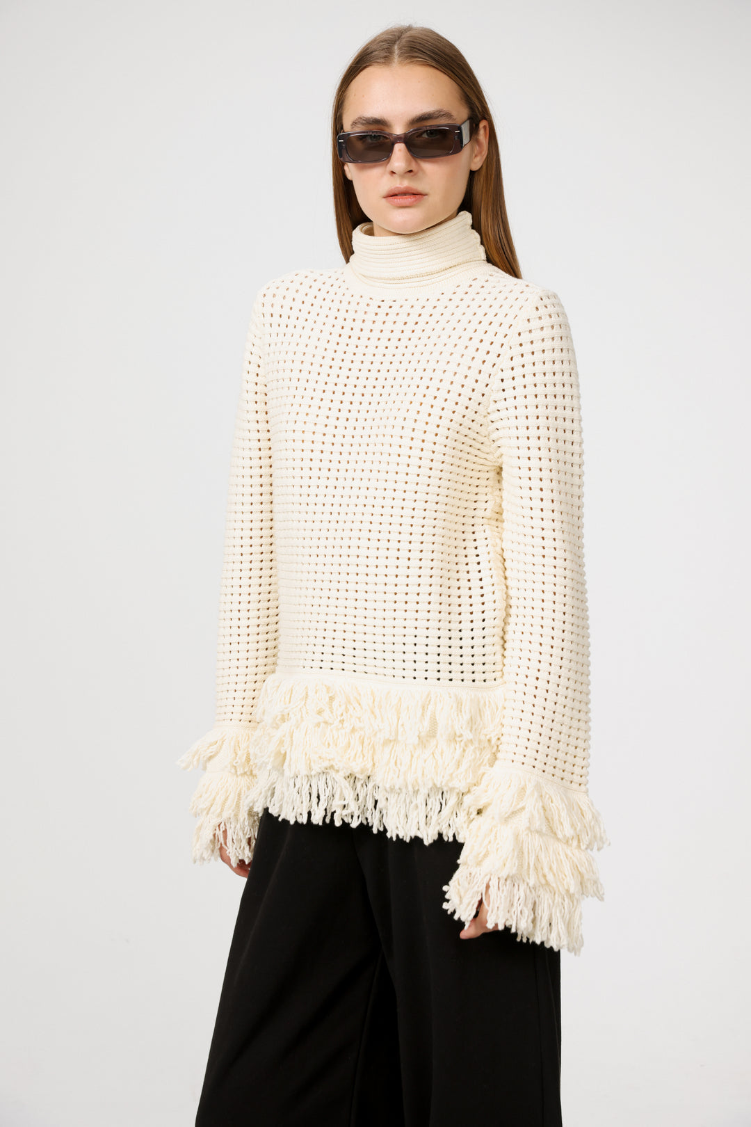 Respect Cream Jumper