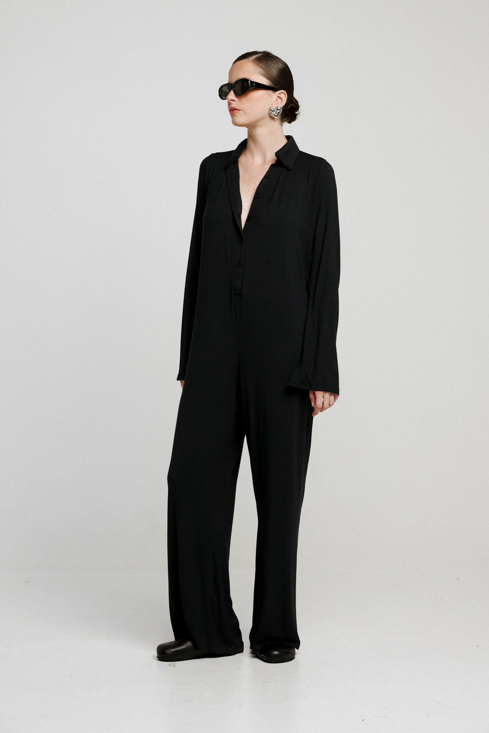 Embrace Black Jumpsuit