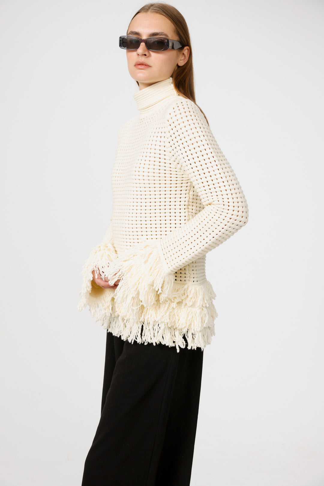 Respect Cream Jumper