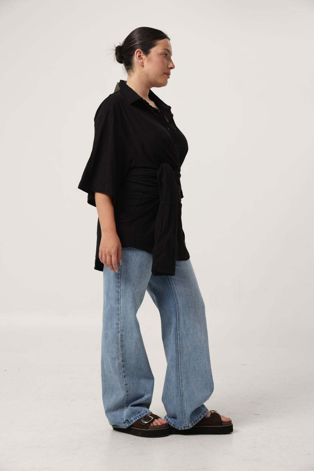 Secret Black Wrap Polo