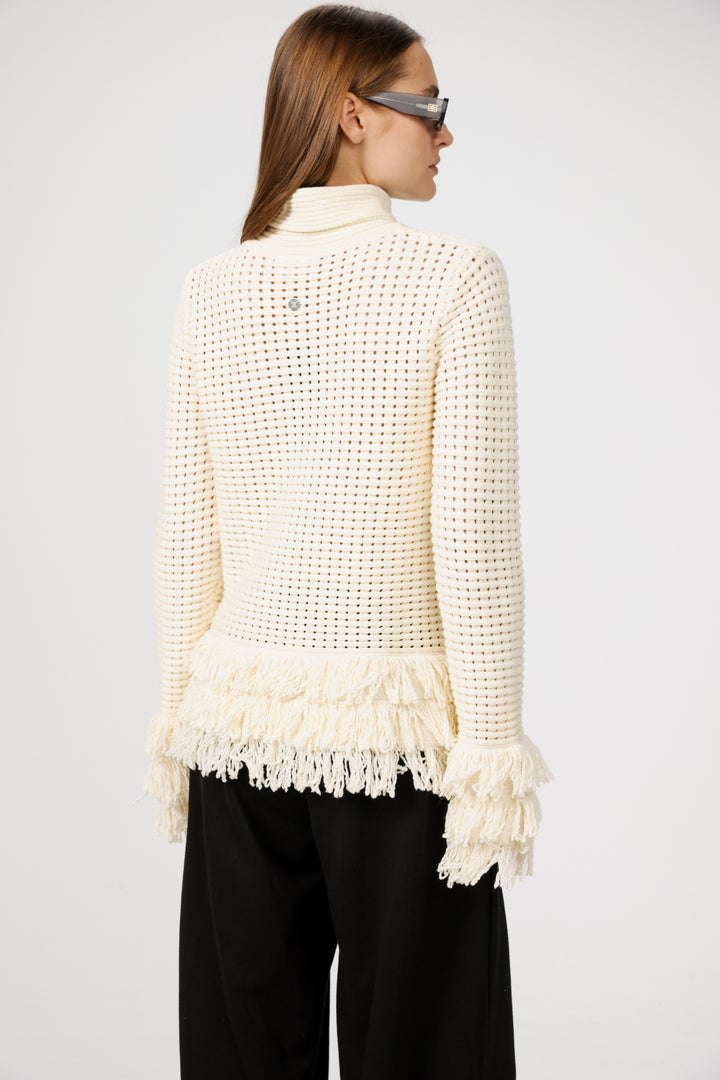 Respect Cream Jumper