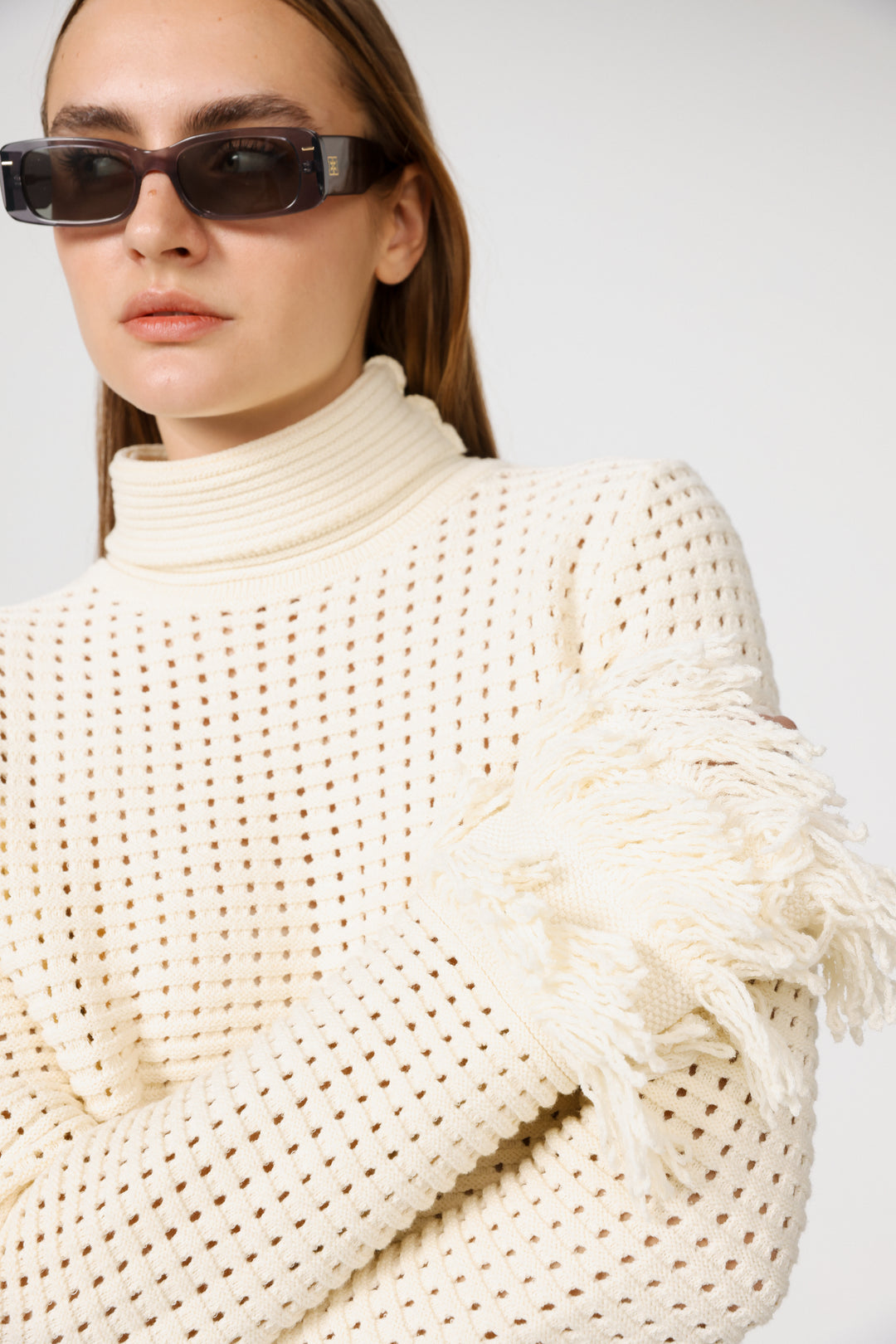 Respect Cream Jumper