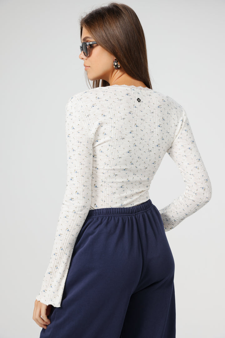 Impossible Cream V Shirt