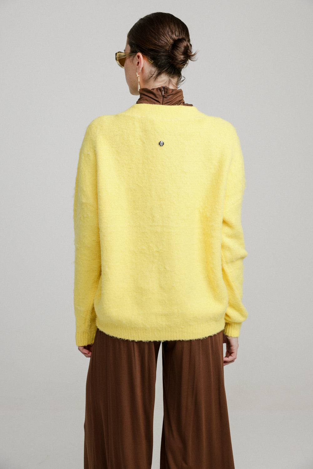 Diary Yellow Cardigan