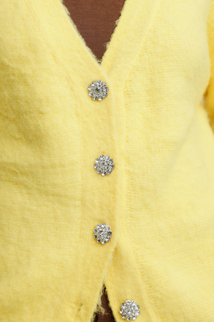 Diary Yellow Cardigan