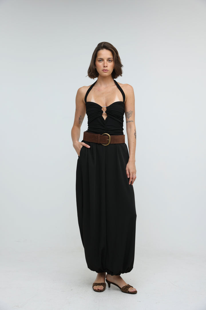 Glare Black Bodysuit