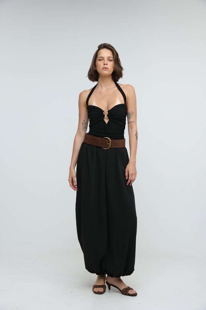 Glare Black Bodysuit