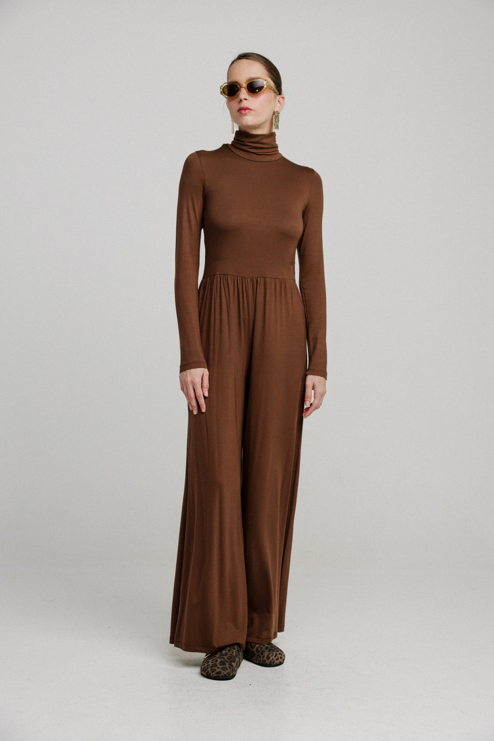 Davos Chocolate Jumpsuit