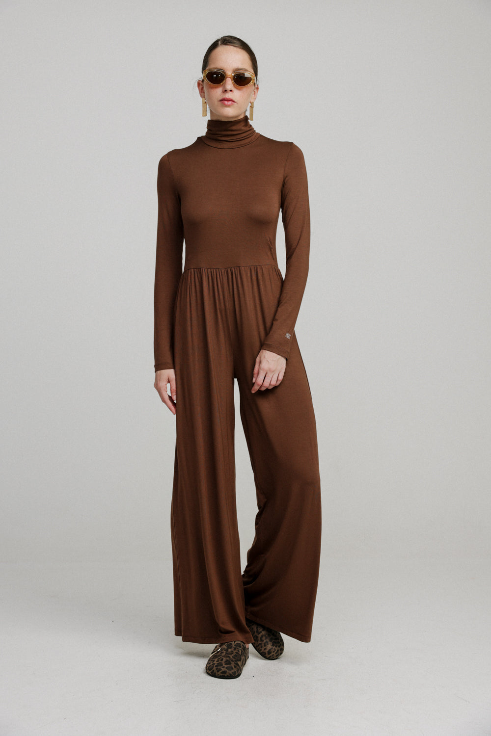 Davos Chocolate Jumpsuit