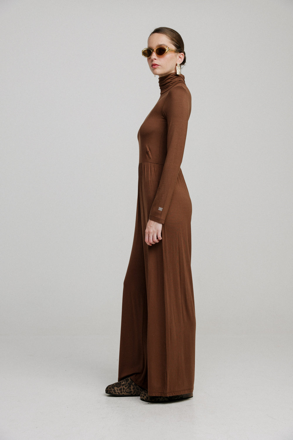 Davos Chocolate Jumpsuit