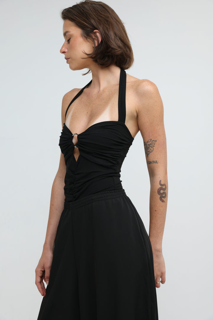 Glare Black Bodysuit