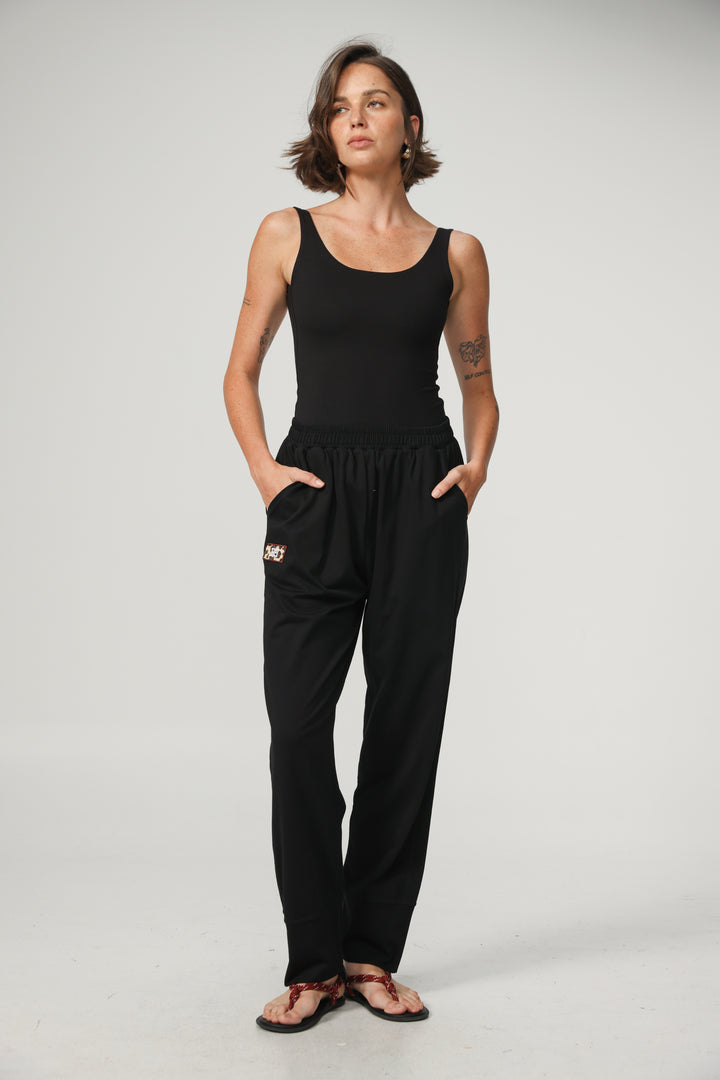 Base Black Joggers