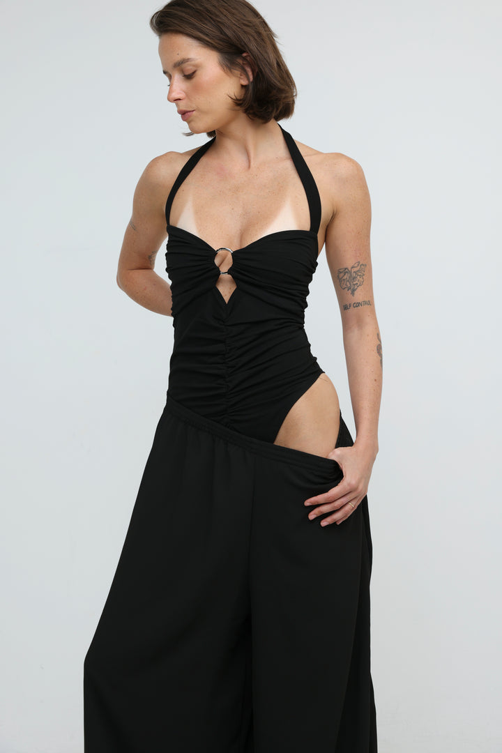 Glare Black Bodysuit