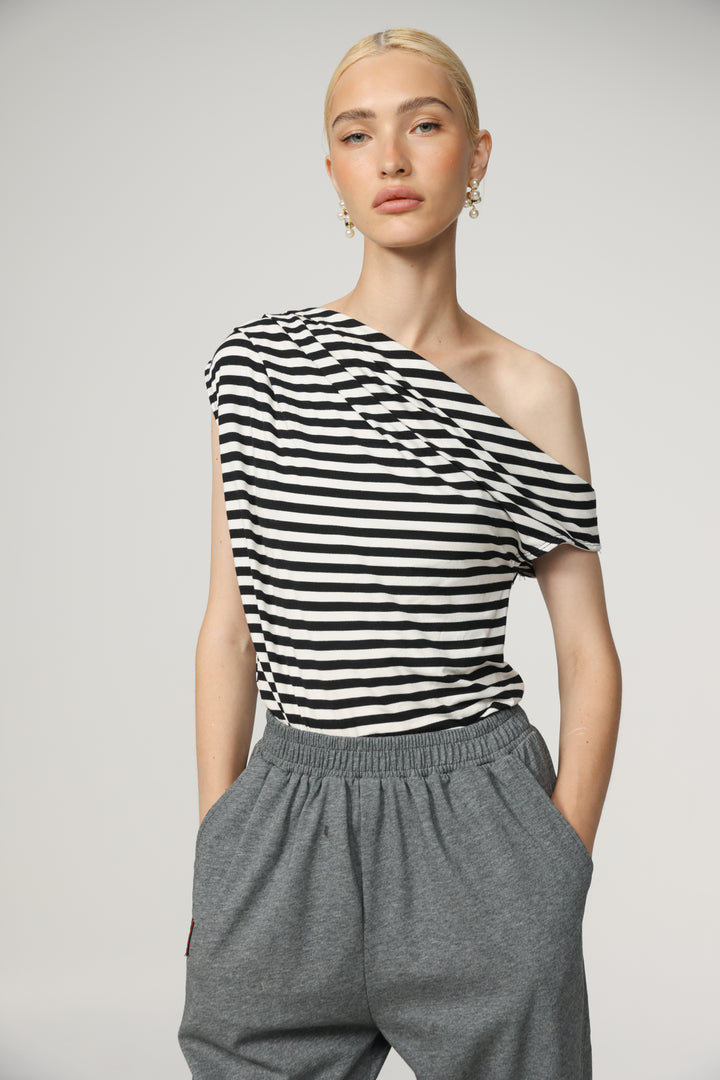 Twist Striped Top