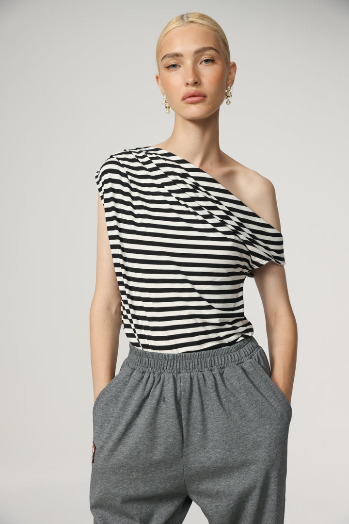 Twist Striped Top
