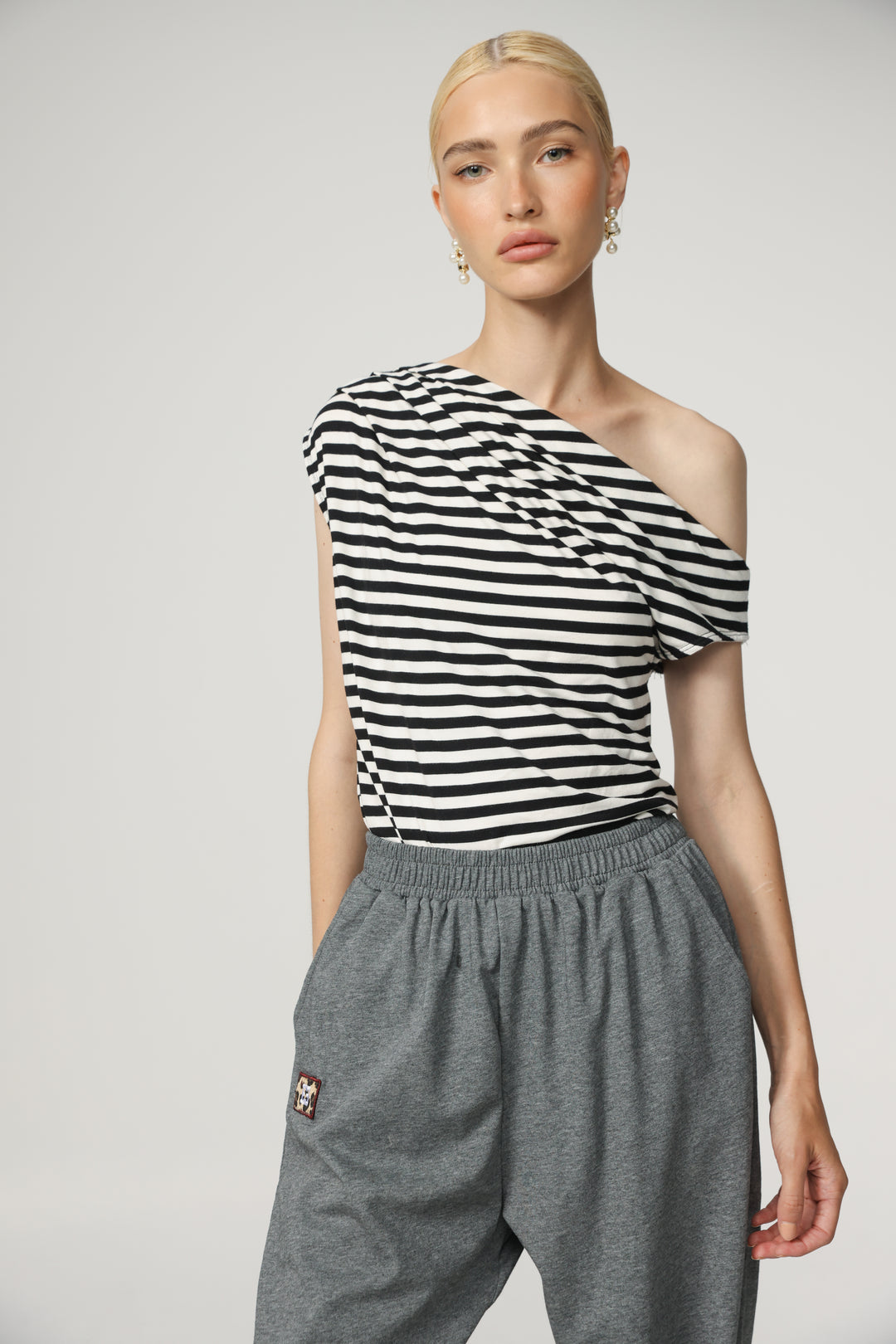 Twist Striped Top