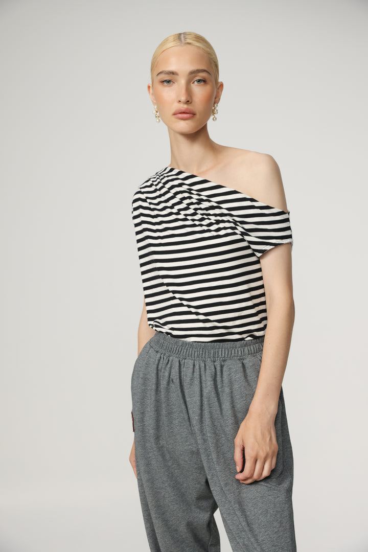 Twist Striped Top