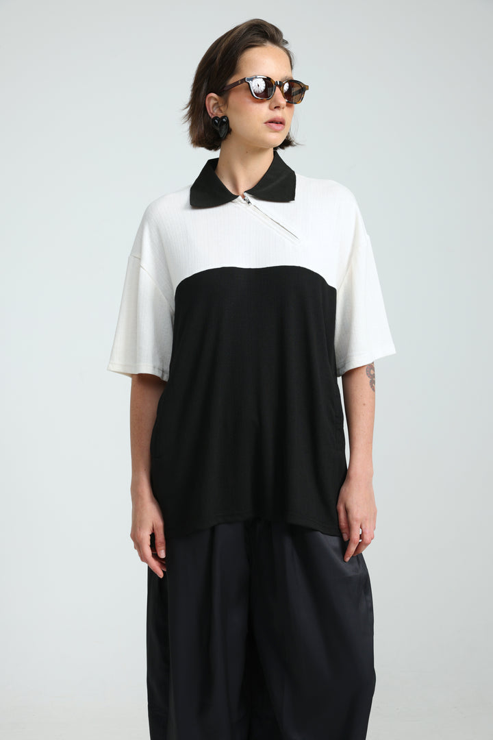 Spoken Black Polo T-Shirt