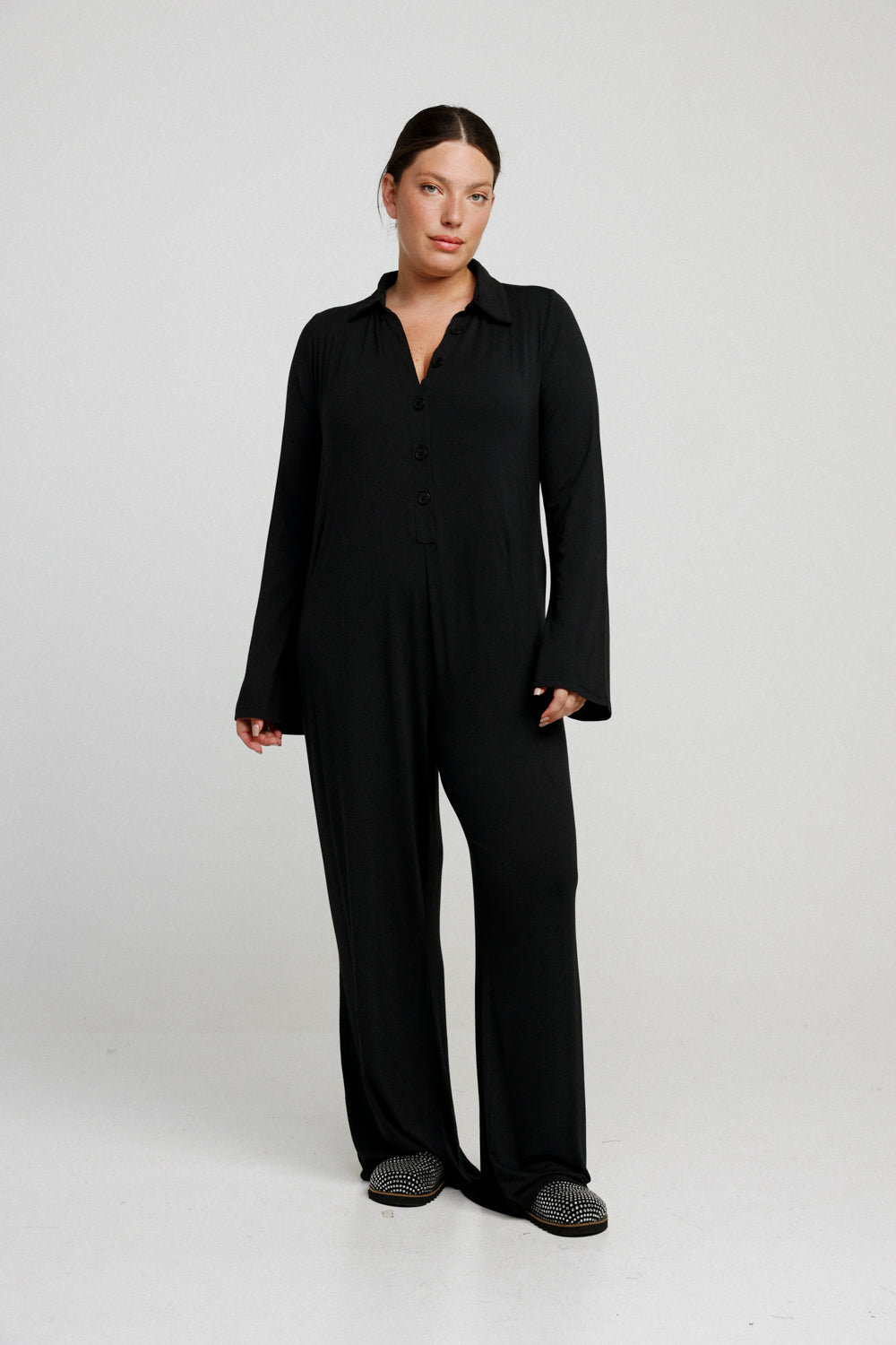 Embrace Black Jumpsuit