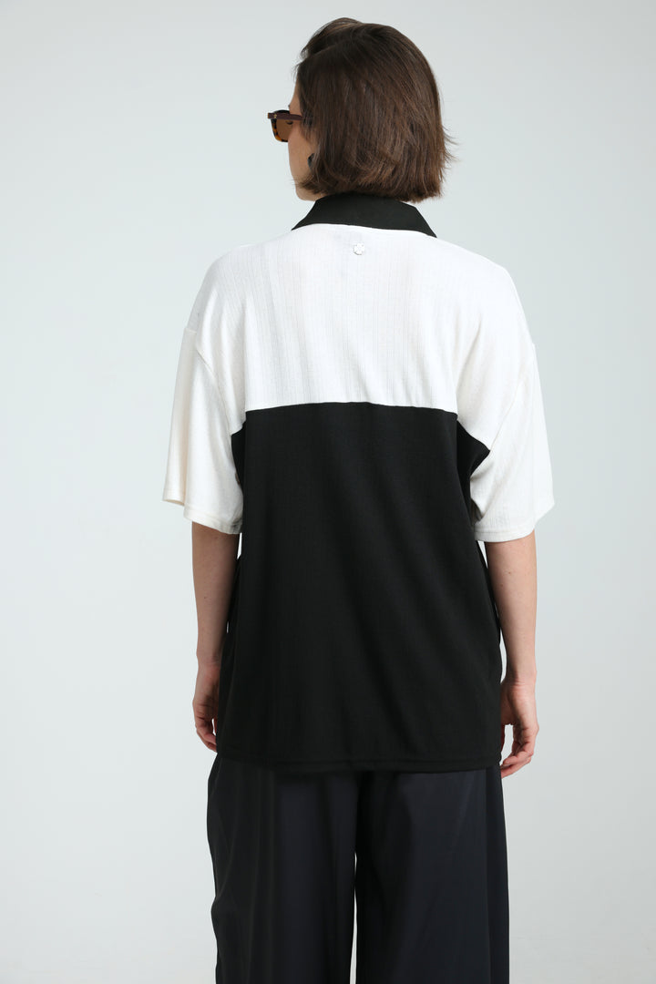 Spoken Black Polo T-Shirt