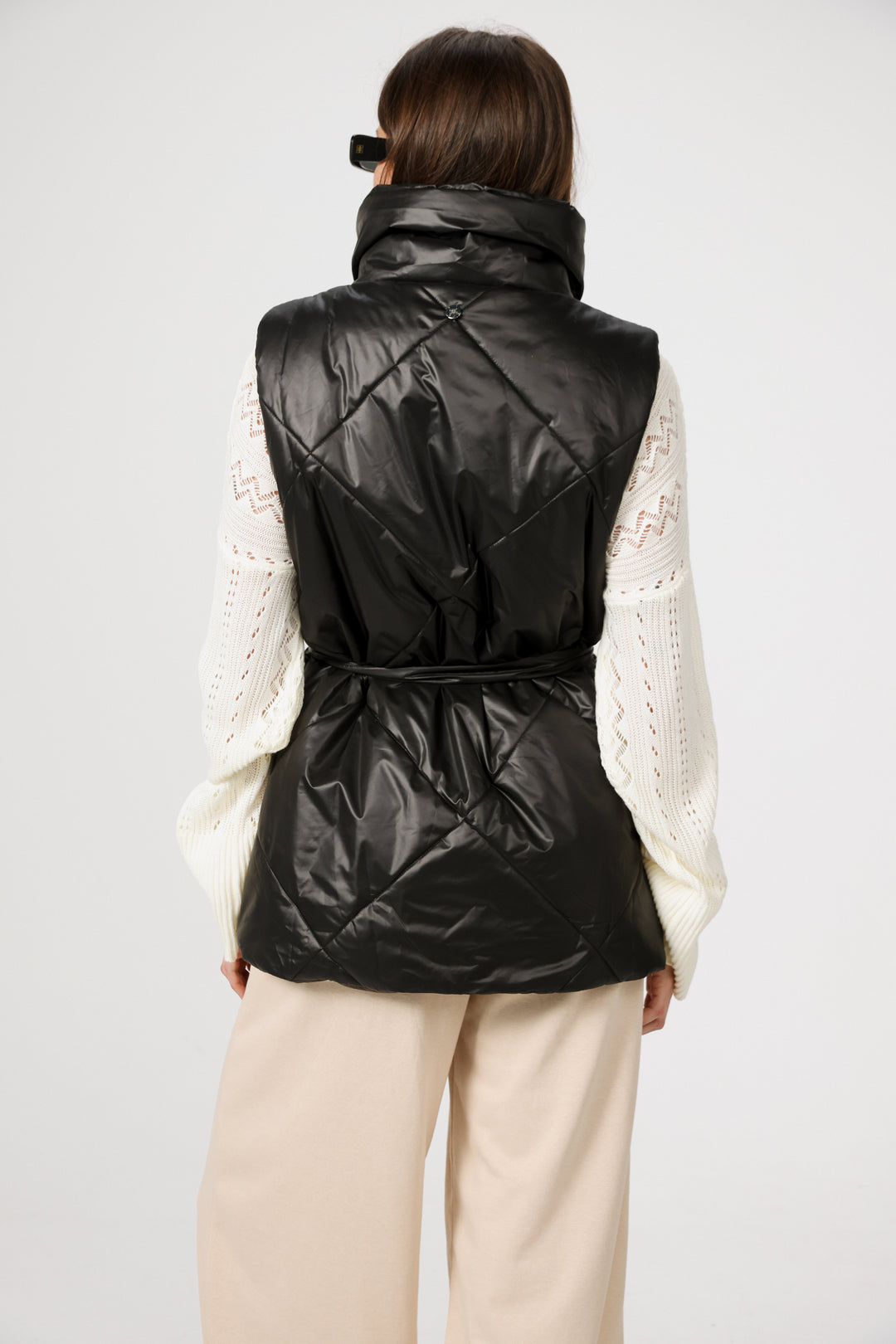 Find Black Quilted Vest