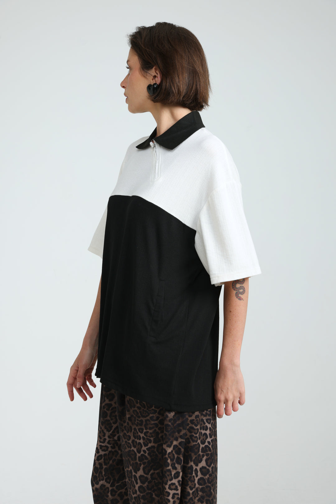 Spoken Black Polo T-Shirt