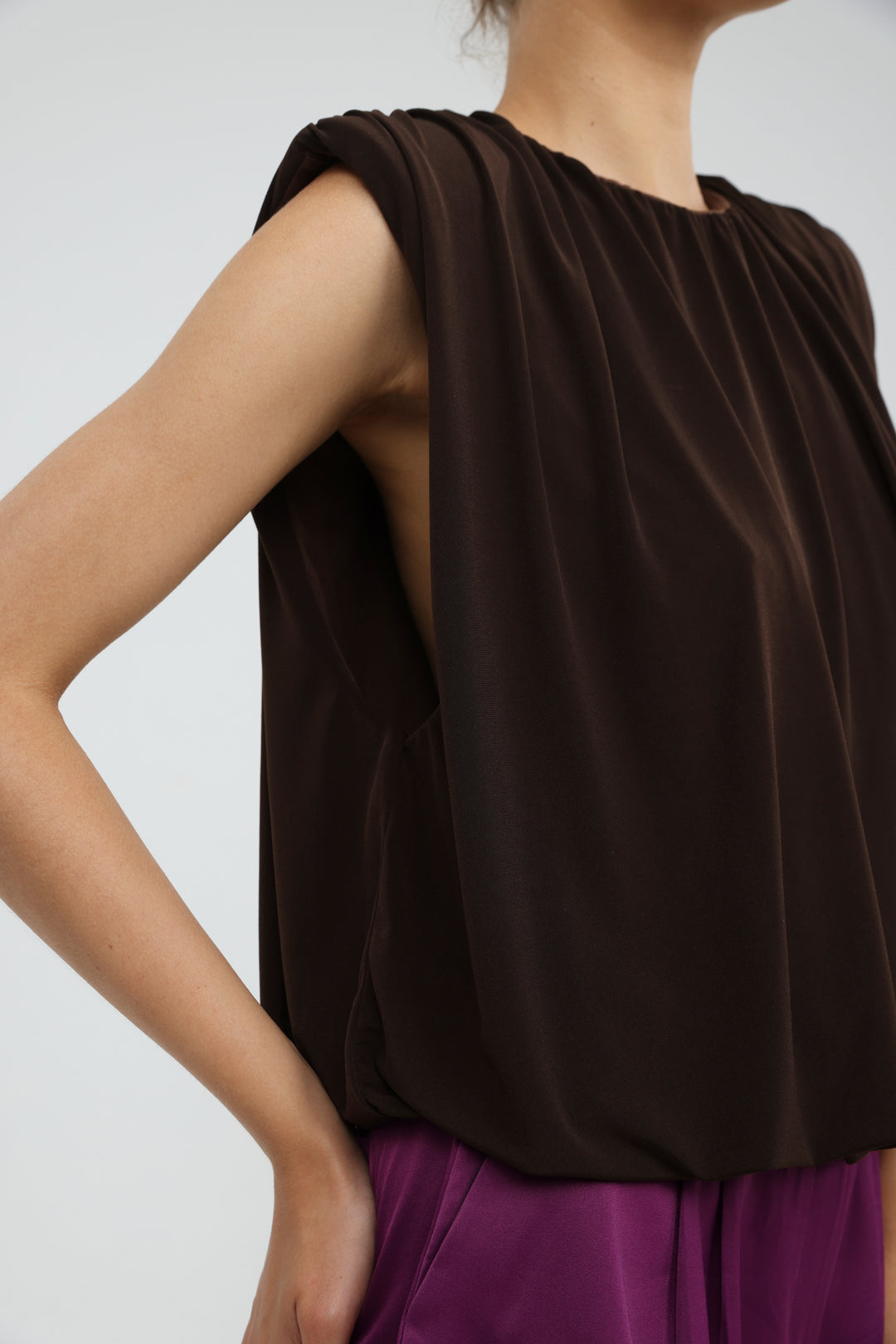 Serenade Brown Tank