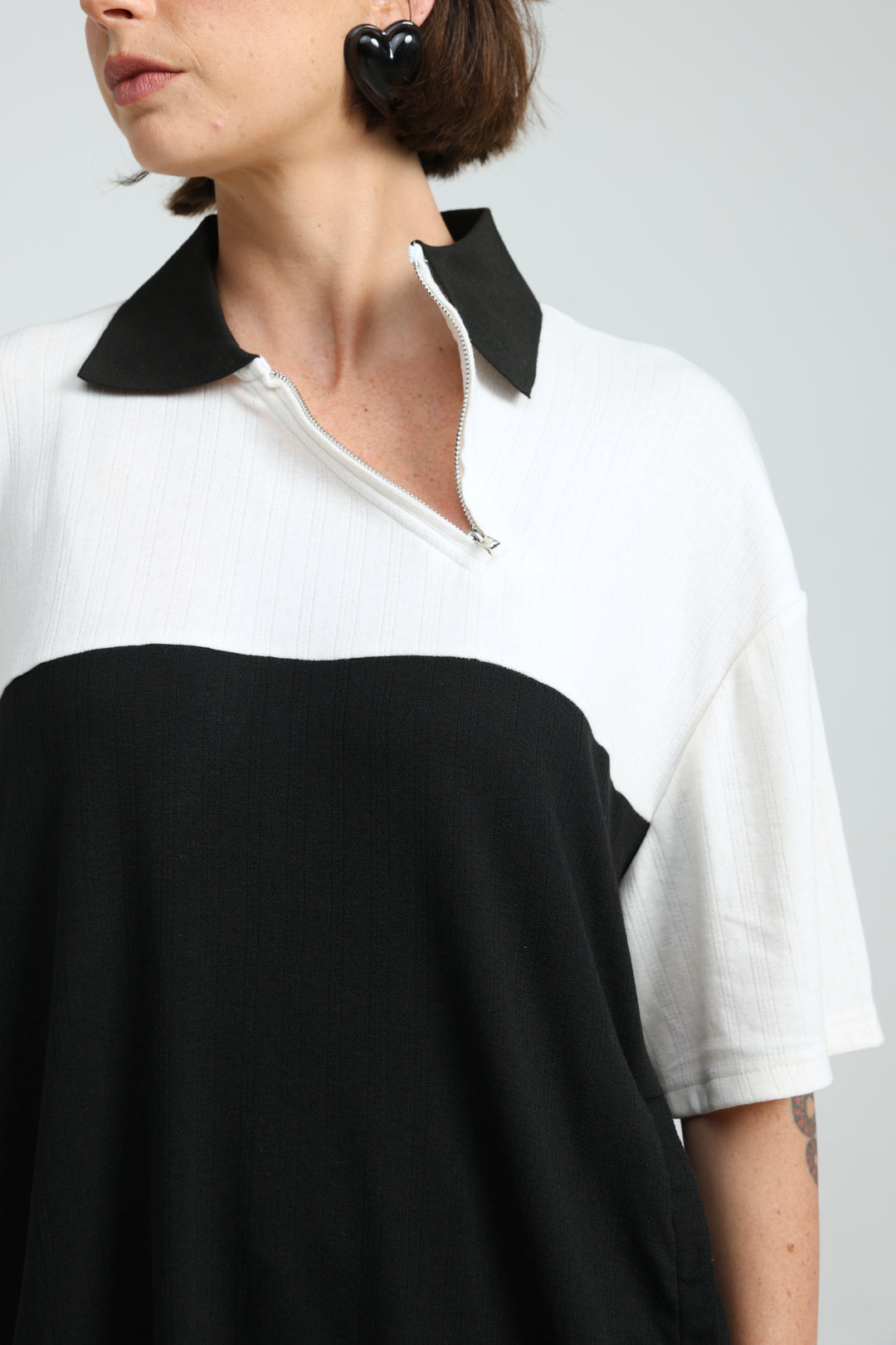 Spoken Black Polo T-Shirt