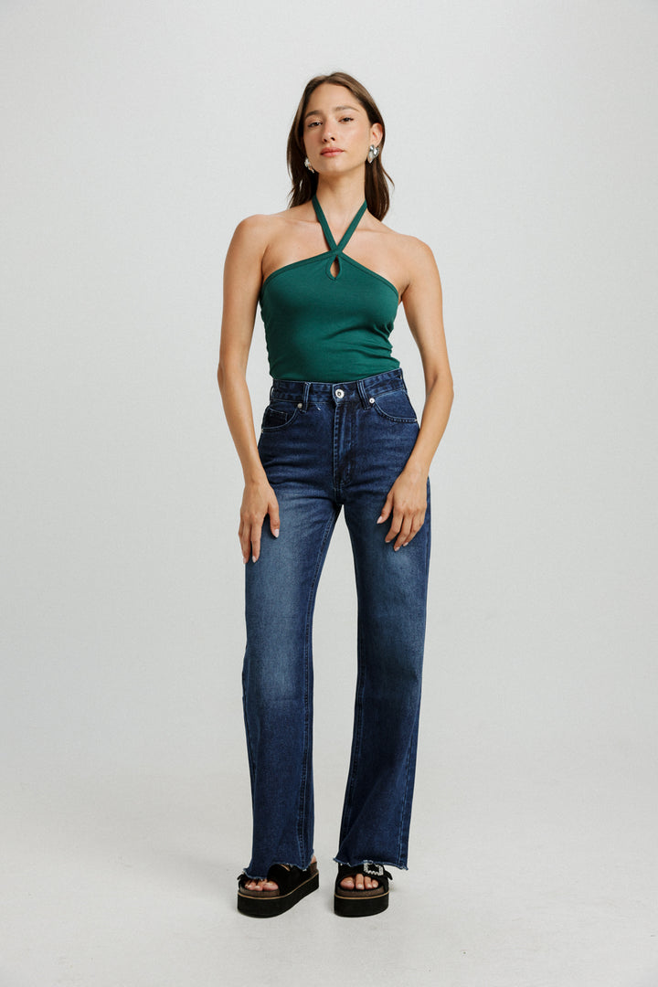 Sugar Deep Green Bodysuit