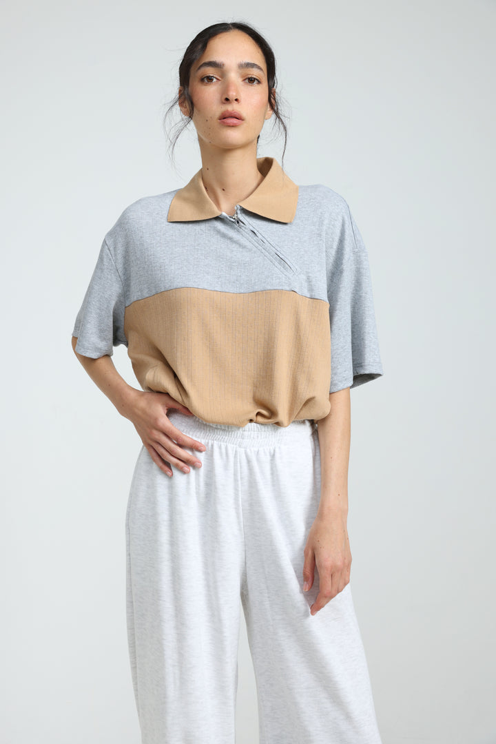 Spoken Camel Polo T-Shirt