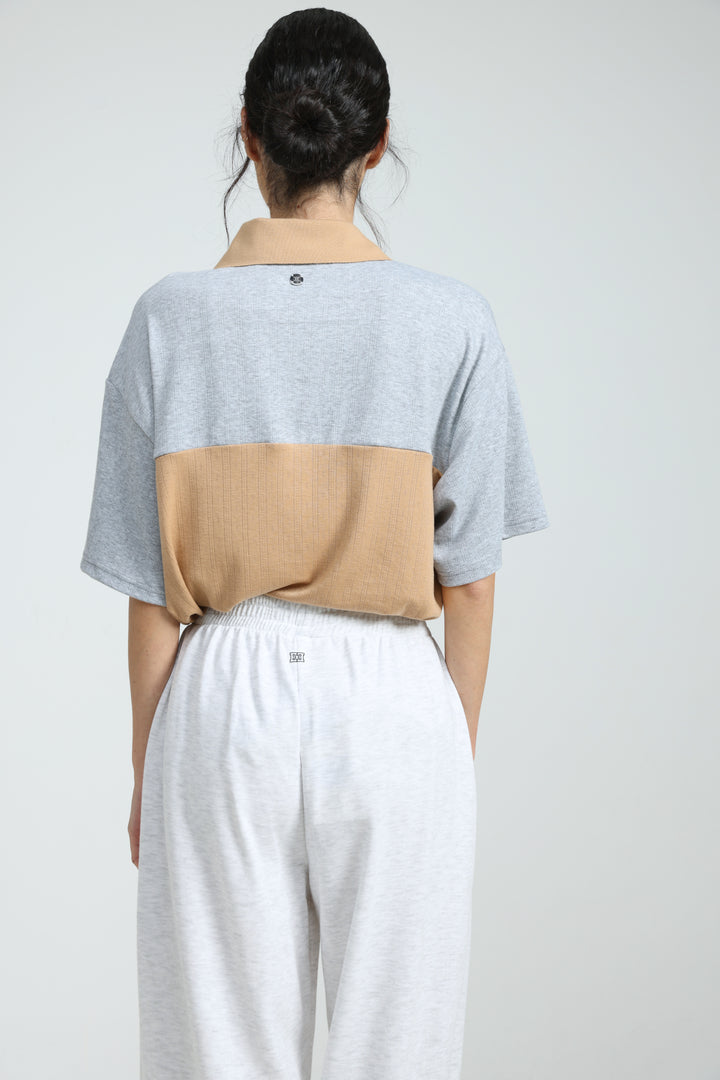 Spoken Camel Polo T-Shirt