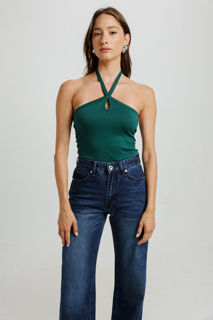 Sugar Deep Green Bodysuit