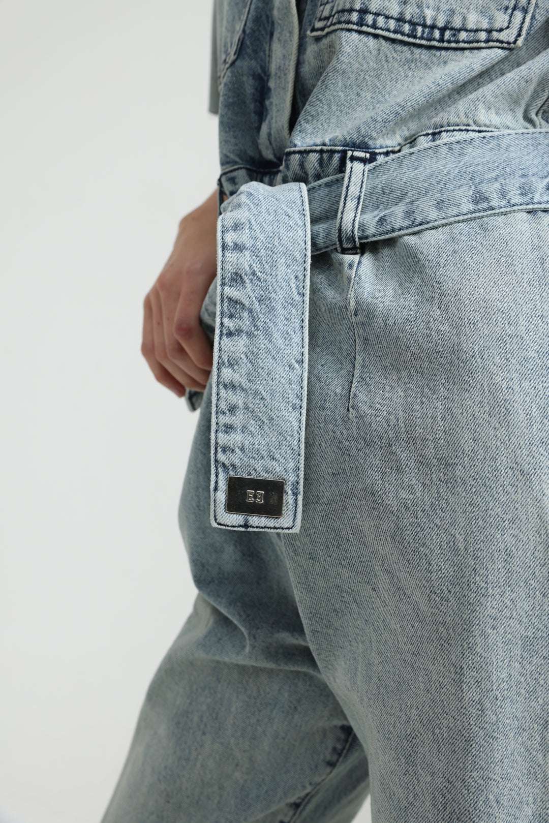 Lev Light Denim Jumpsuit