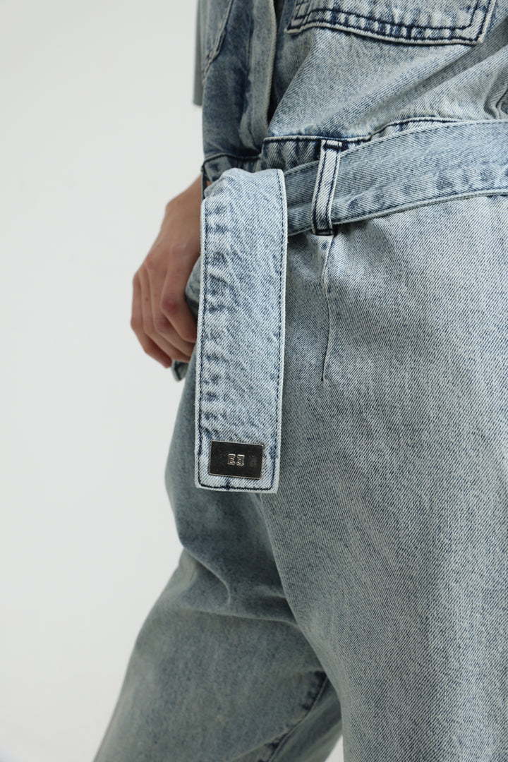 Lev Light Denim Jumpsuit