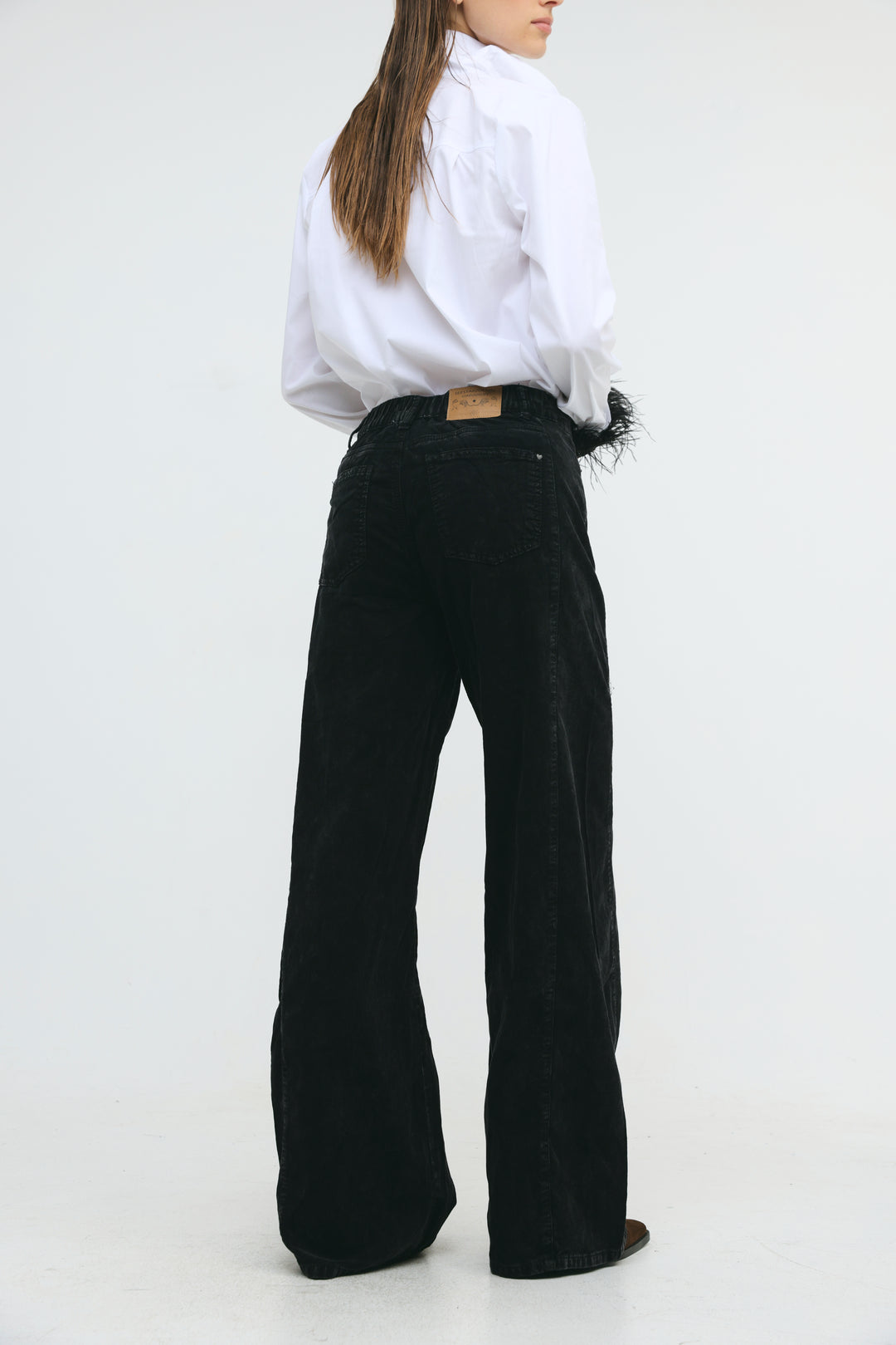 Star 546 Black Corduroy Denim