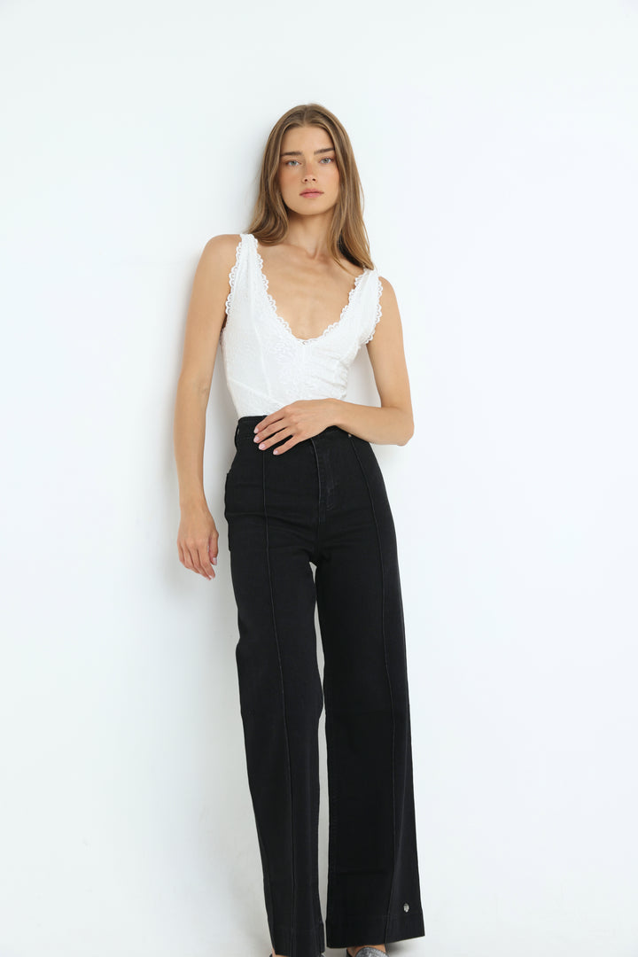 Late White Bodysuit