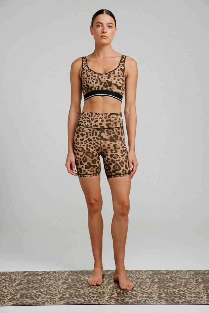 Ashram Leopard Top