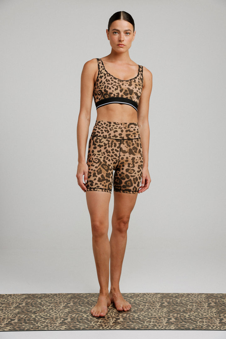 Ashram Leopard Top