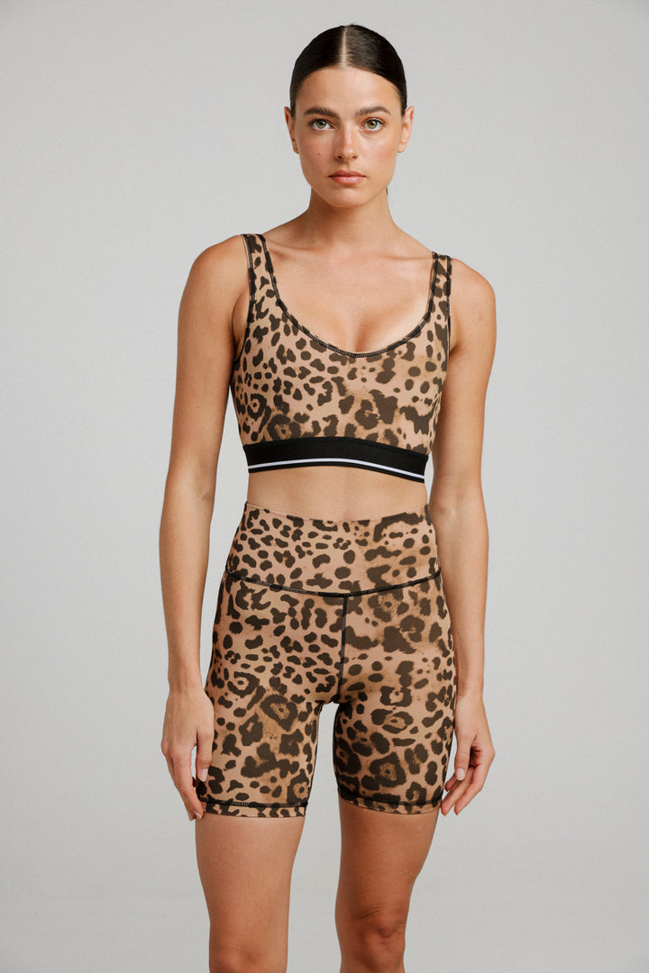 Ashram Leopard Top