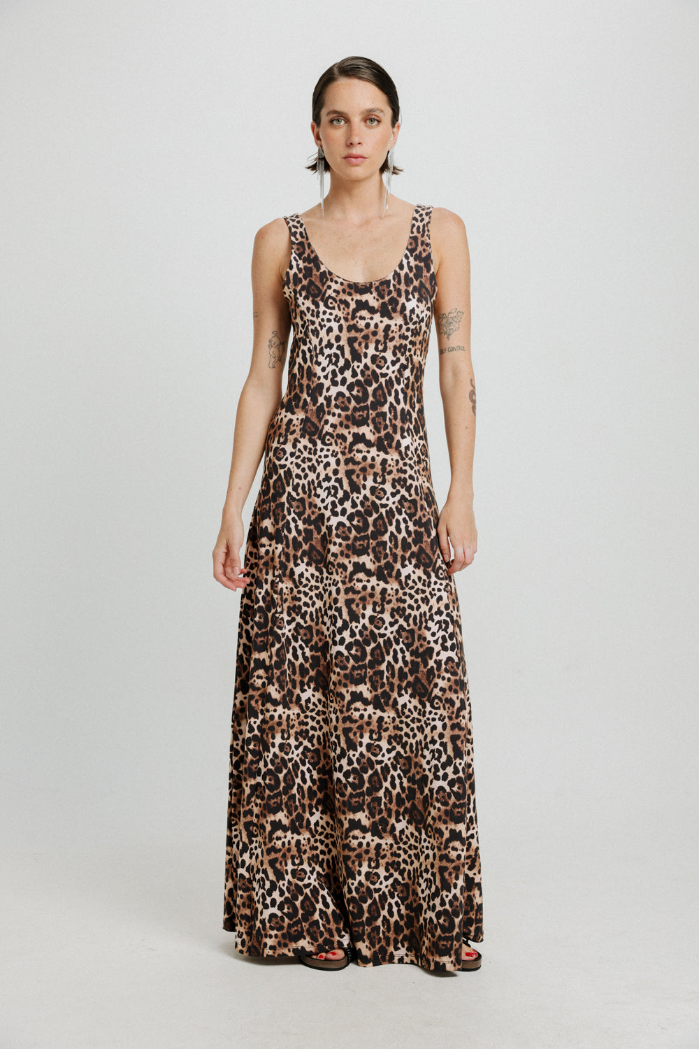 Corset Leopard Dress