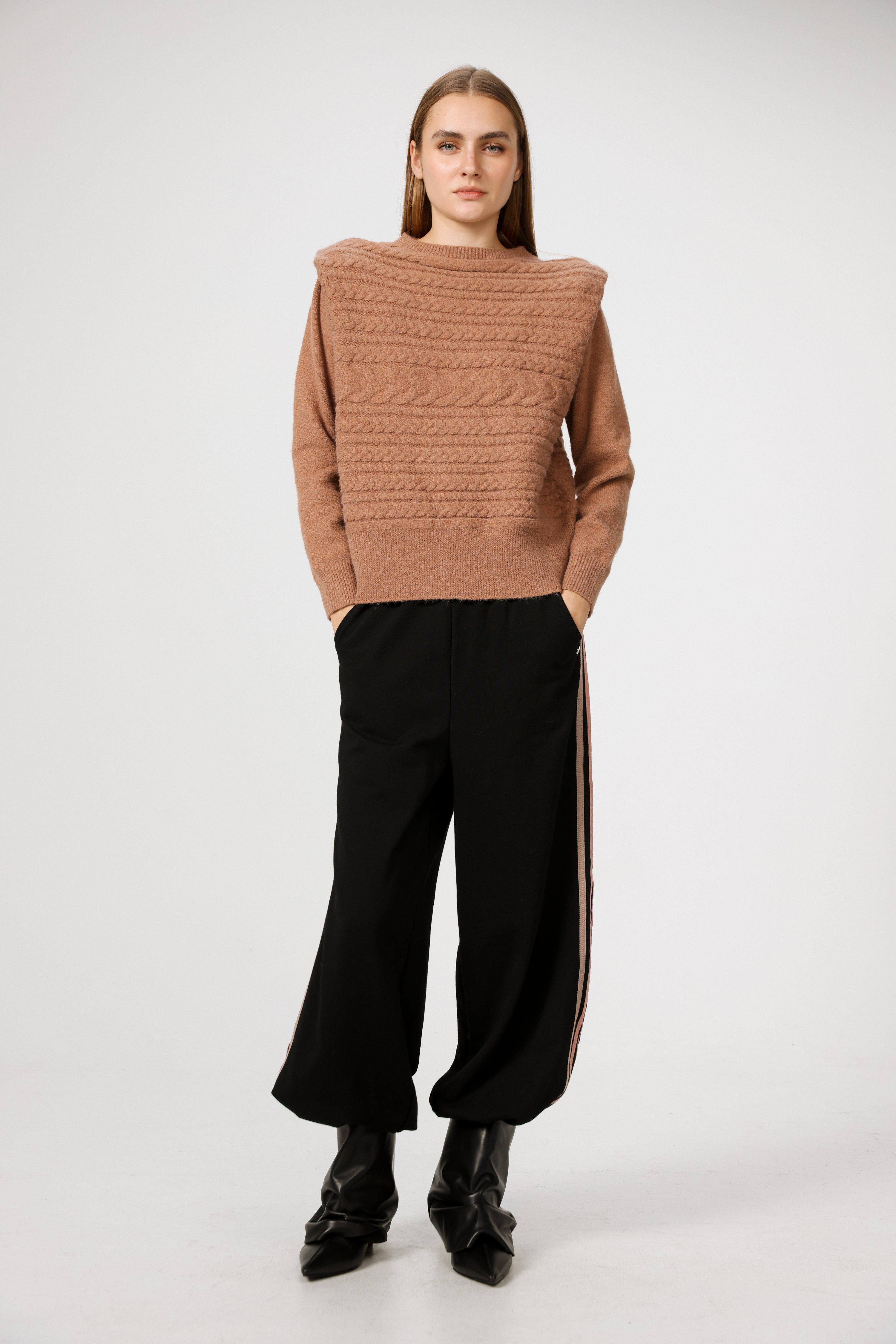 トップス crista seya camel sweater CristaSeya Camel Hair Sweater 1 Yarn - brown | Garmentory