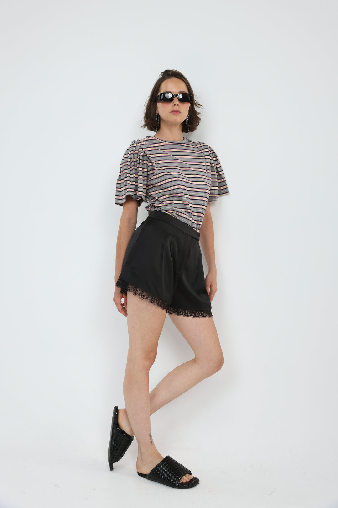First Grey Stripes T-Shirt