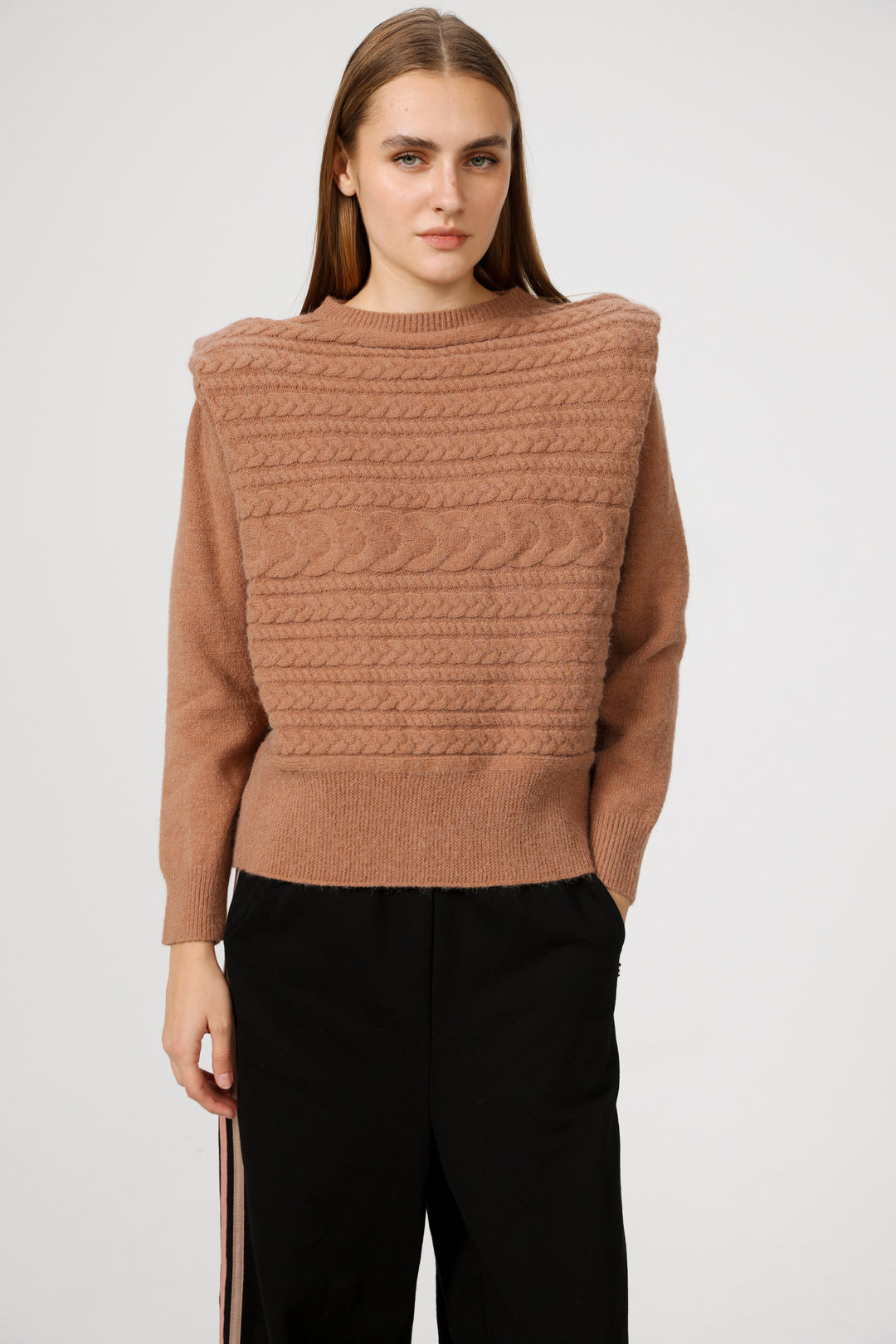 Iconic Camel Sweater