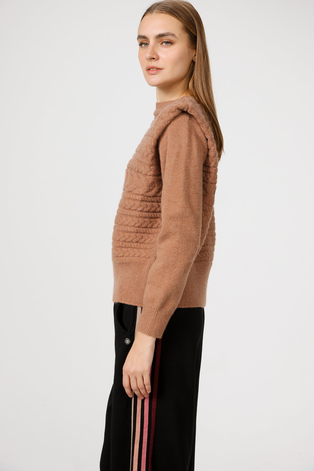 Iconic Camel Sweater