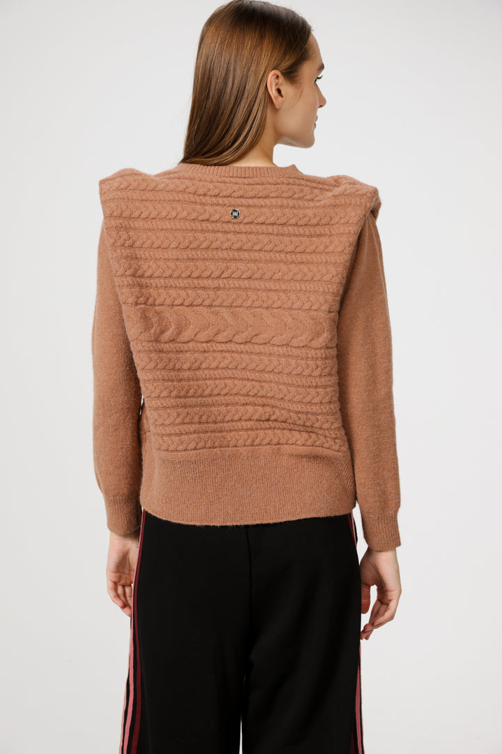 Iconic Camel Sweater