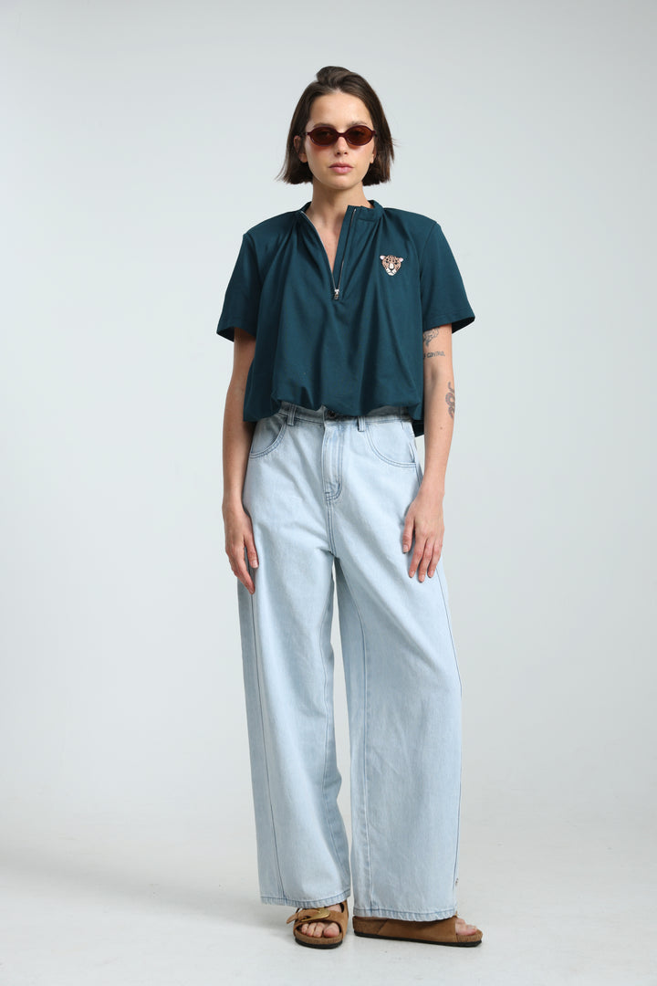 Charm Blue Polo