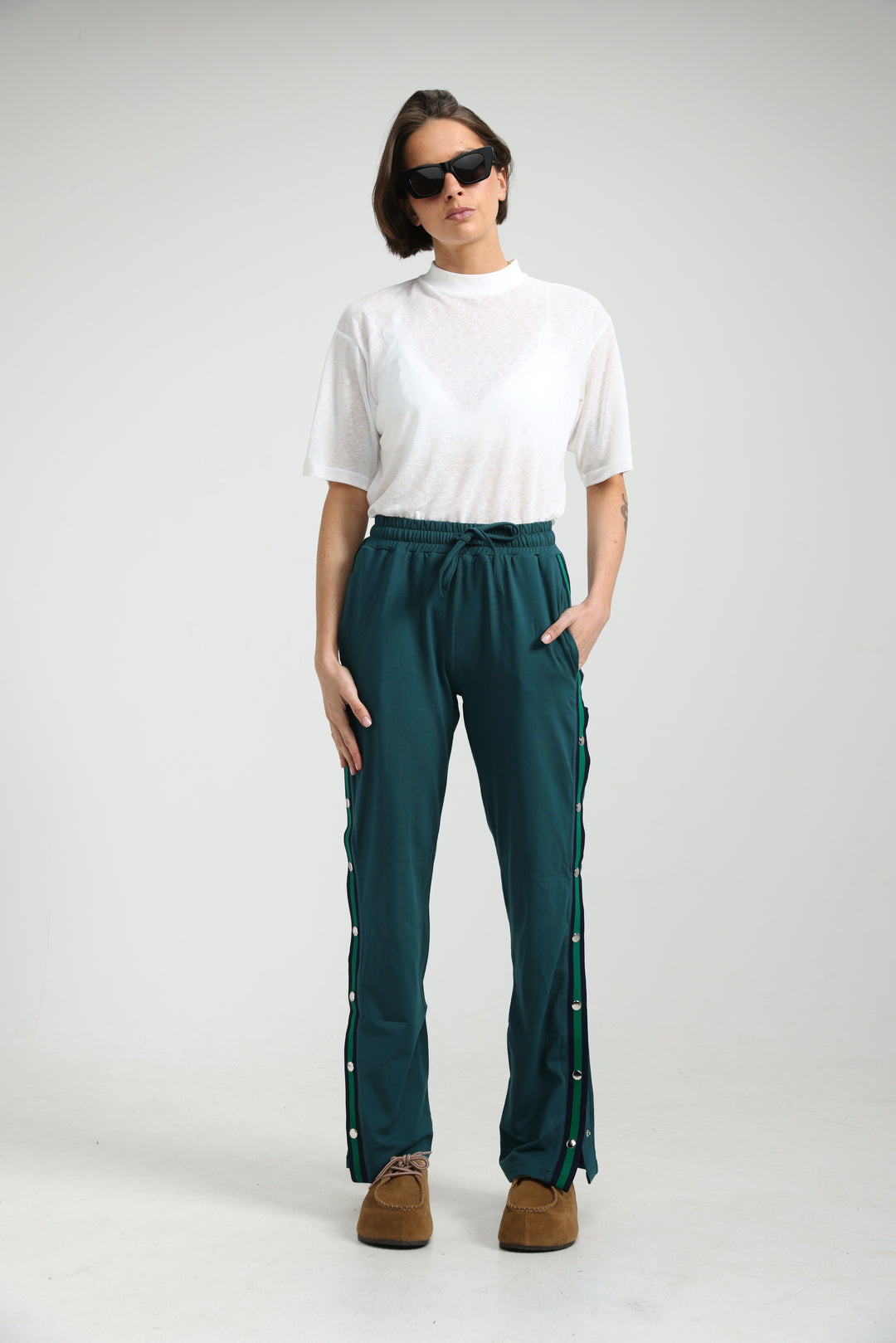 Popper Deep Teal Joggers