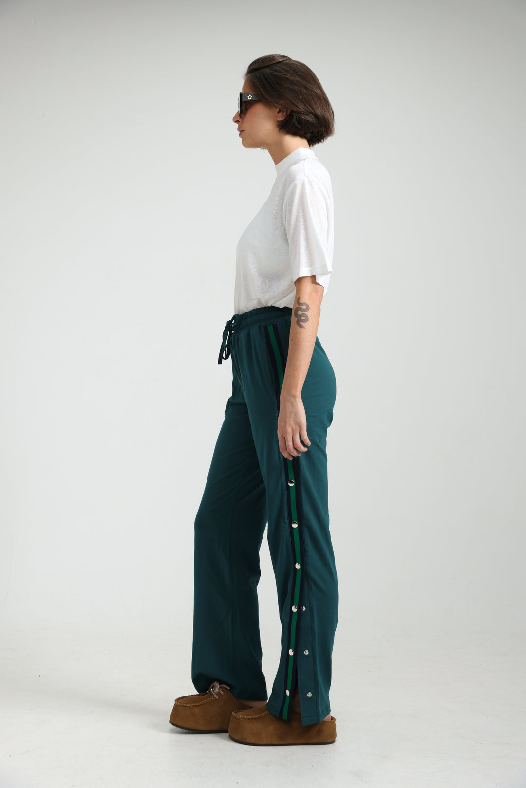 Popper Deep Teal Joggers